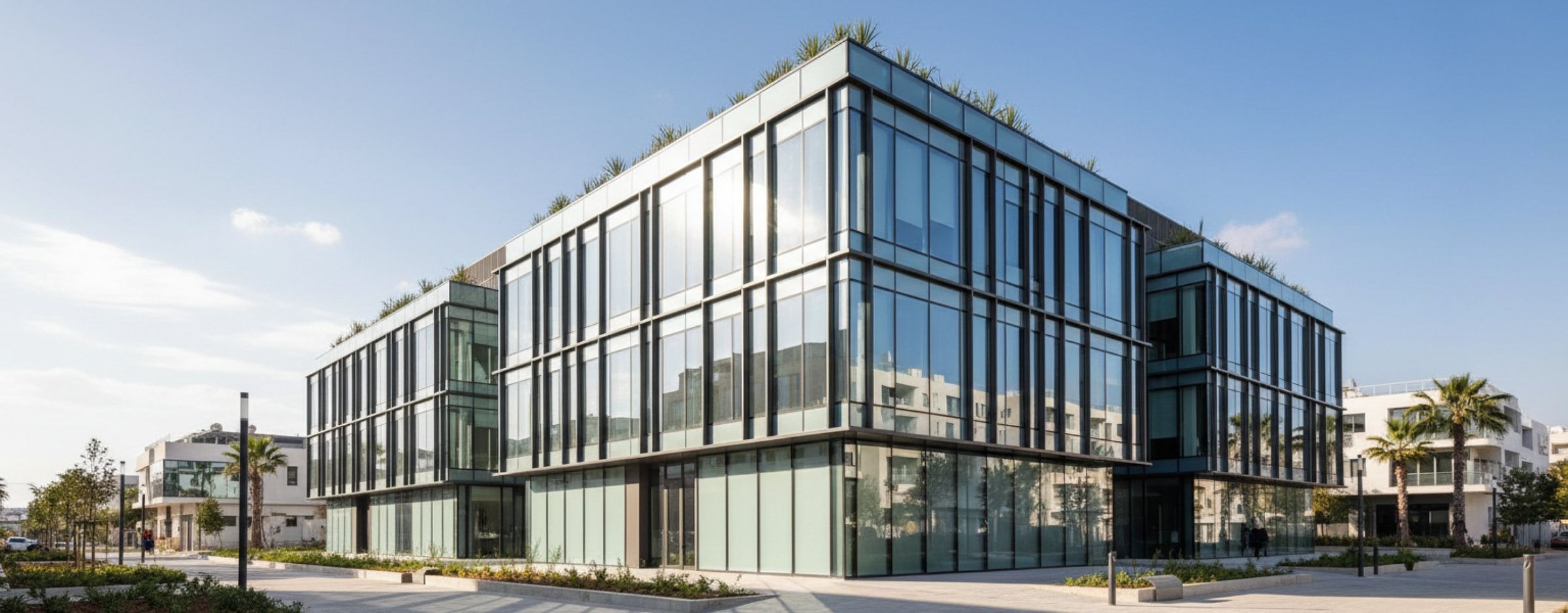 Το Karyatides Business Centre στη Λεωφόρο Αθηνών, Στρόβολος